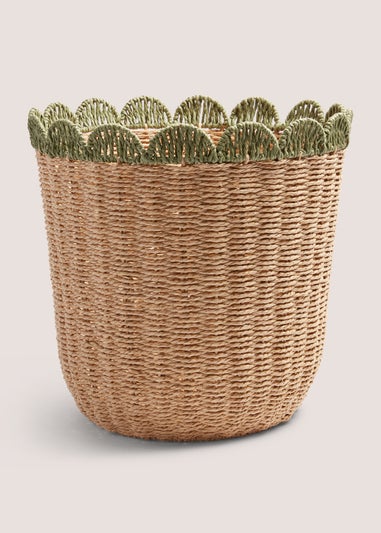 Scallop Edge Basket