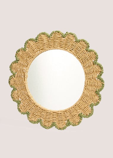 Scallop Edge Mirror