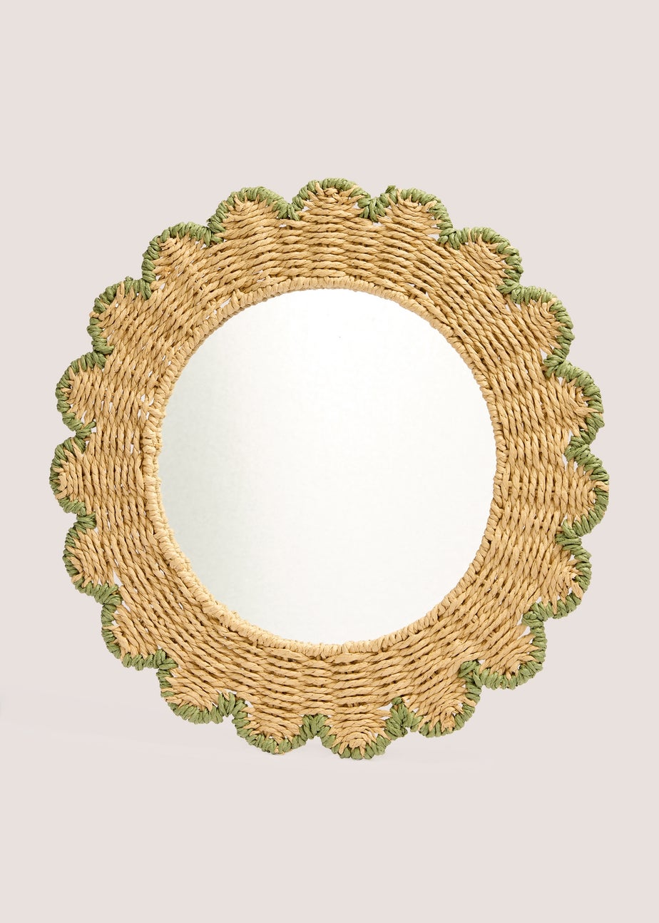 Scallop Edge Mirror