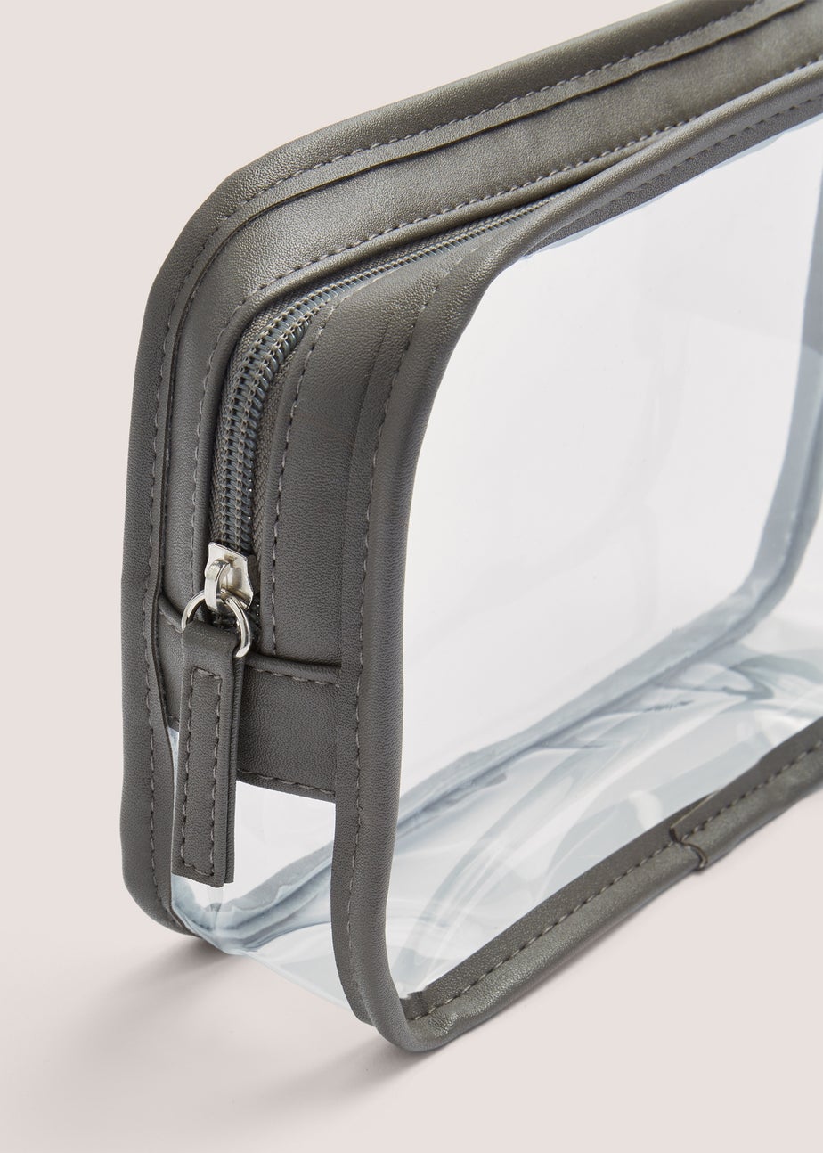 2 Pack Clear Cosmetic Bag