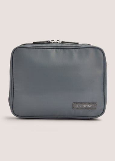 Grey Electronics Storage Case (23x 17 x 3.5cm)
