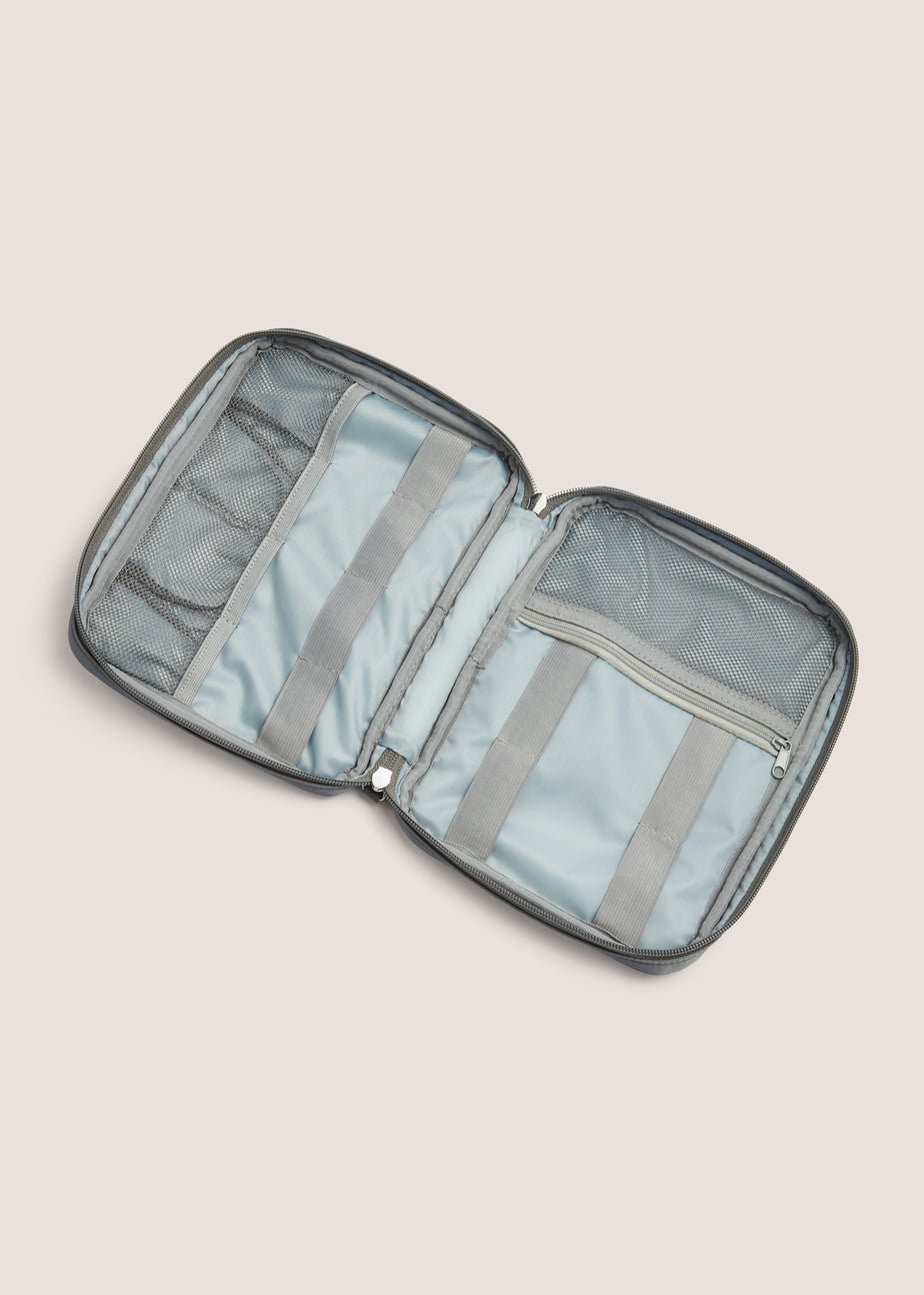 Grey Electronics Storage Case (23x 17 x 3.5cm)