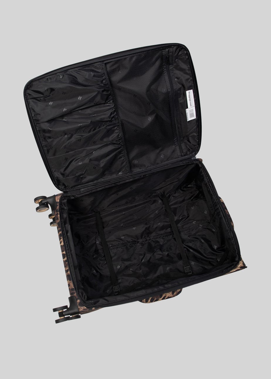 IT Luggage Multicolour Leopard Trulite Suitcase