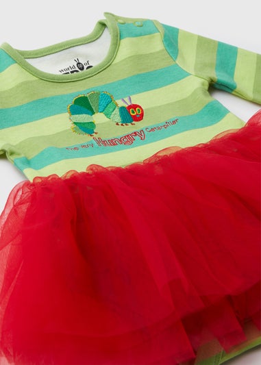 Baby Green Hungry Caterpillar Tutu Bodysuit (Newborn-12mths)
