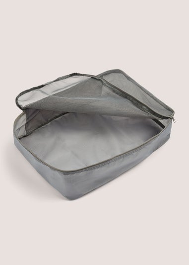 5 Pack Grey Storage Bag Set