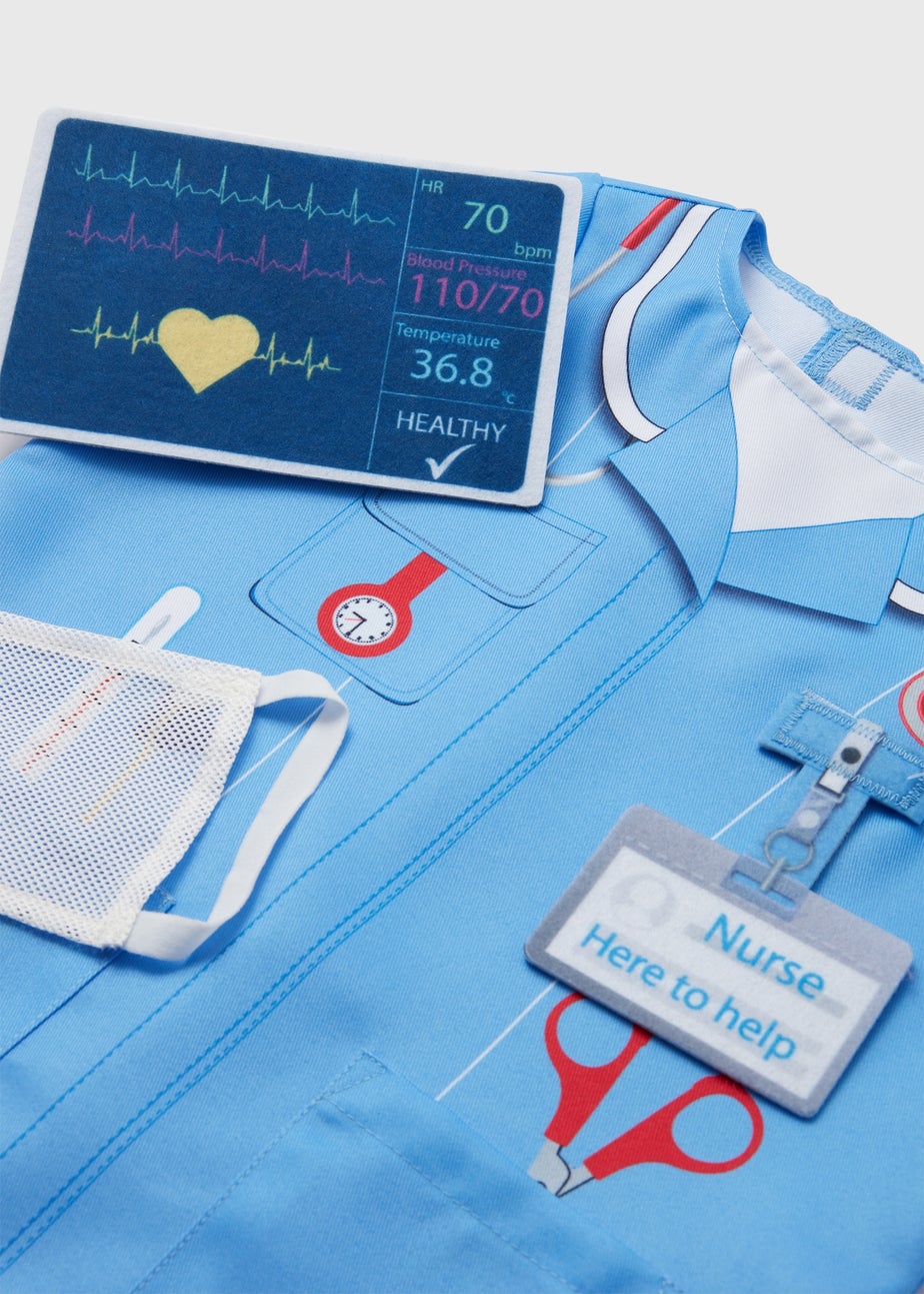 Kids Nurse Dress Costume (3-9yrs)