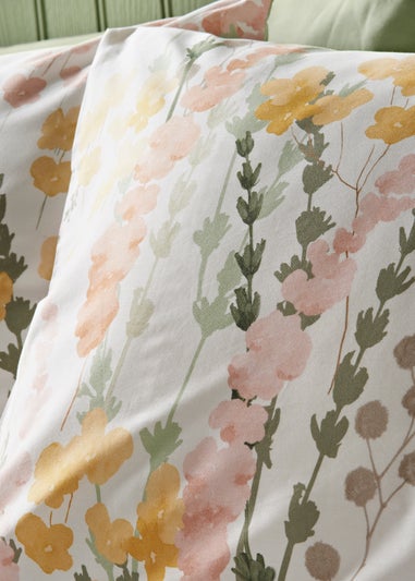 Green Floral Retreat Duvet Set