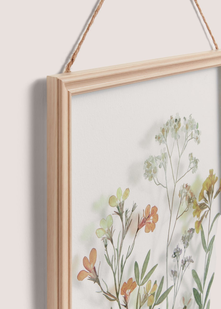 Retreat Floral Wall Art (40cmx30cm)