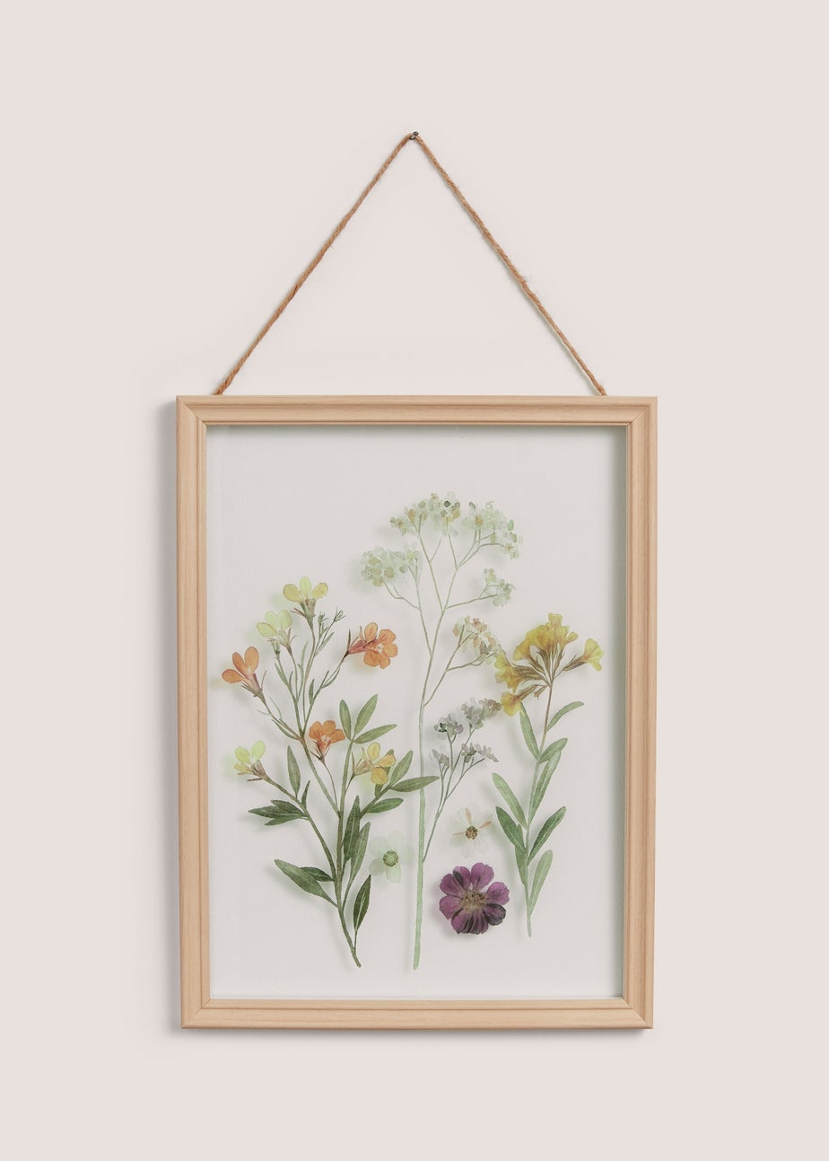 Retreat Floral Wall Art (40cmx30cm)