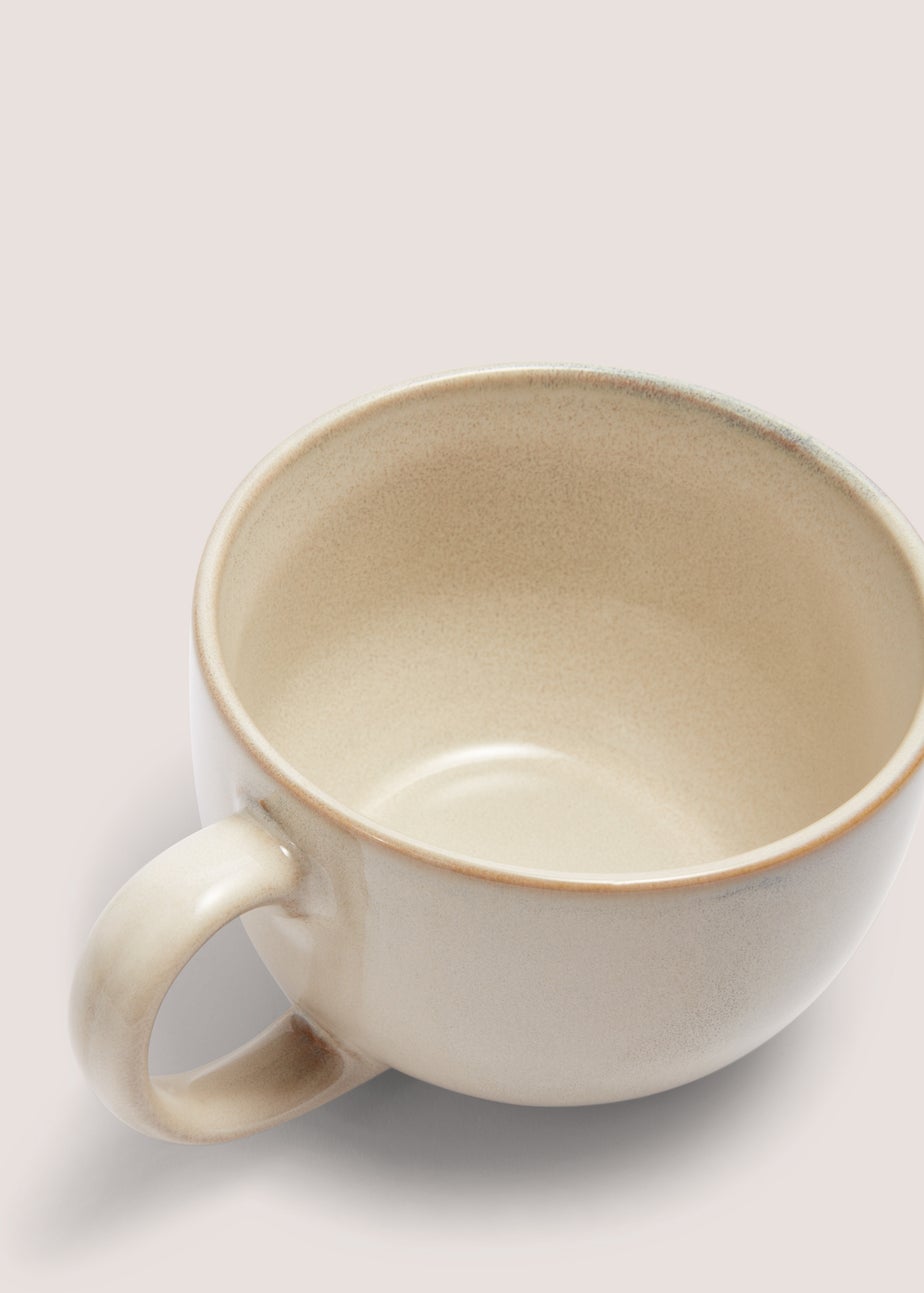 Organic Reactive Cappuccino Mug (13cm x 10cm)