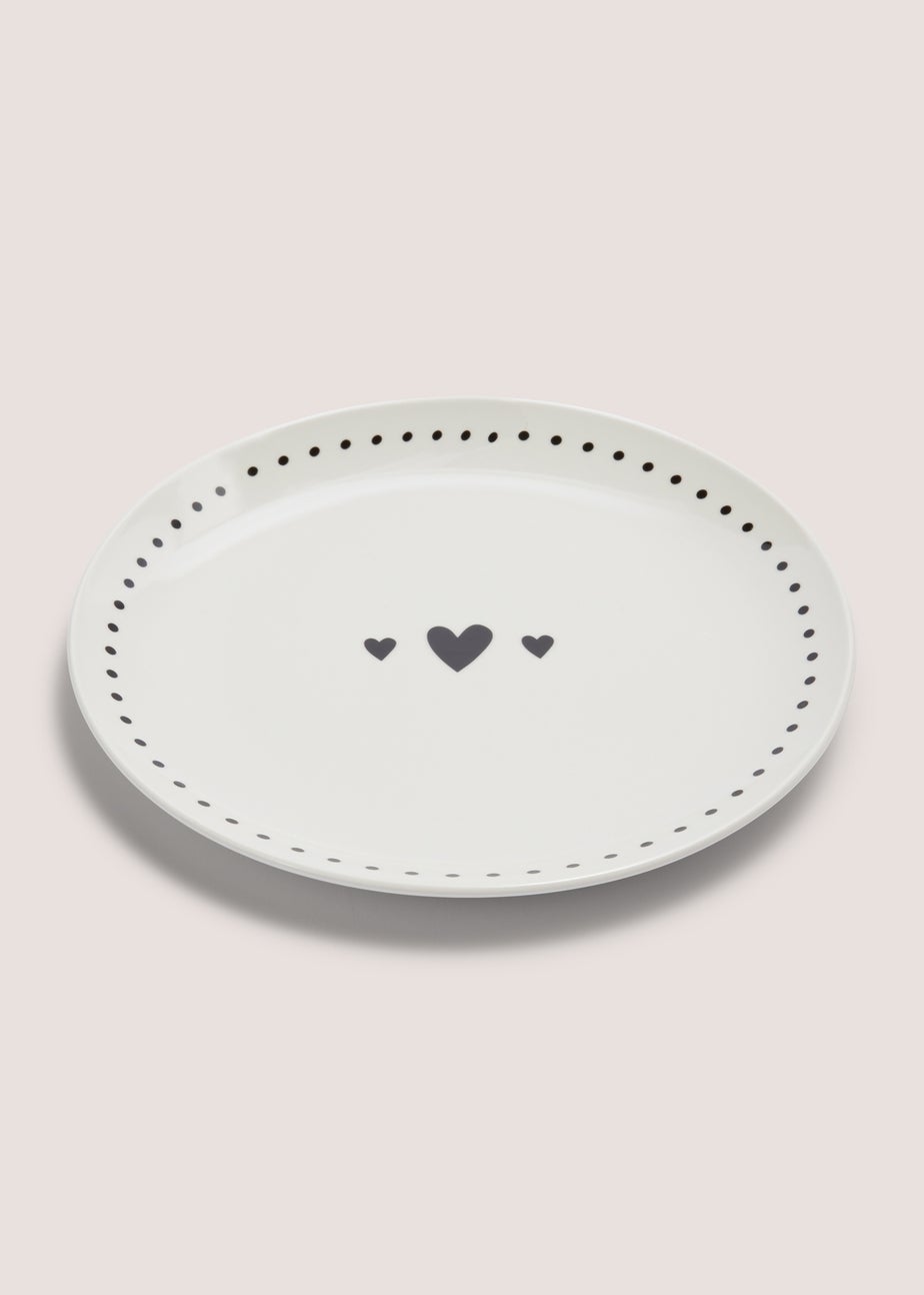 Heart Dinner Plate