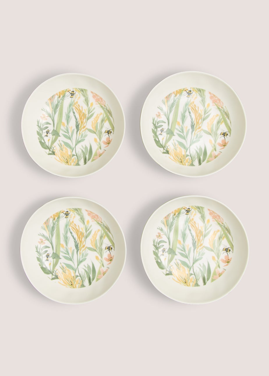 Outdoor 4 Pack Retreat Bowls (19cm x 19cm x 5.2cm)
