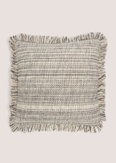 Neutral Frilled Casa Cushion (43cm x 43cm)