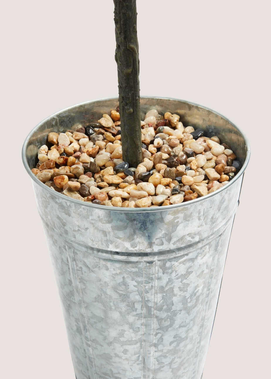 Ball Topiary in Galvanised Pot (30cm x 30cm x 90cm)