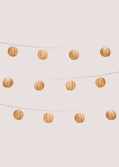 Outdoor Woven String Lights ( D7 x H6.8cm )