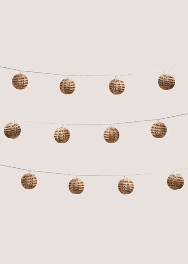 Outdoor Woven String Lights ( D7 x H6.8cm )
