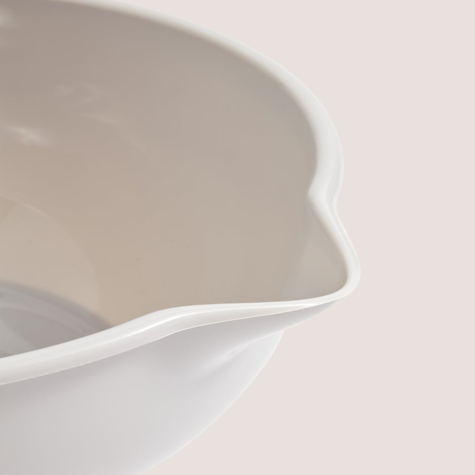White Mixing Bowl