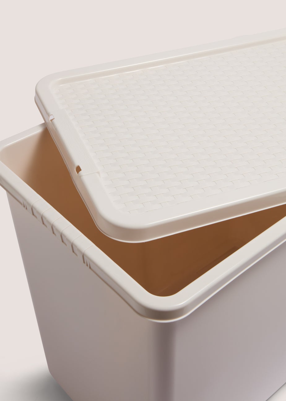 Grey Rattan Box (80L)