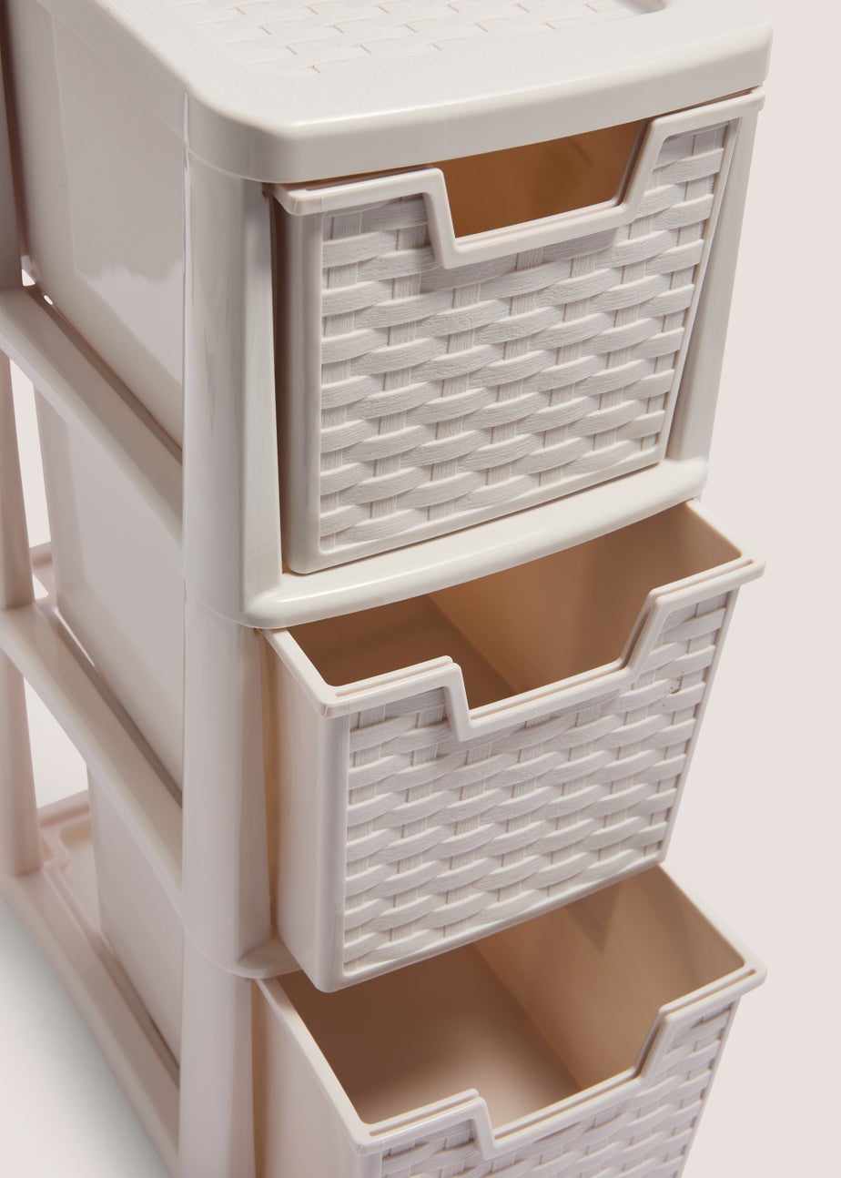 Grey Small Drawers (26cmx19cmx48cm)