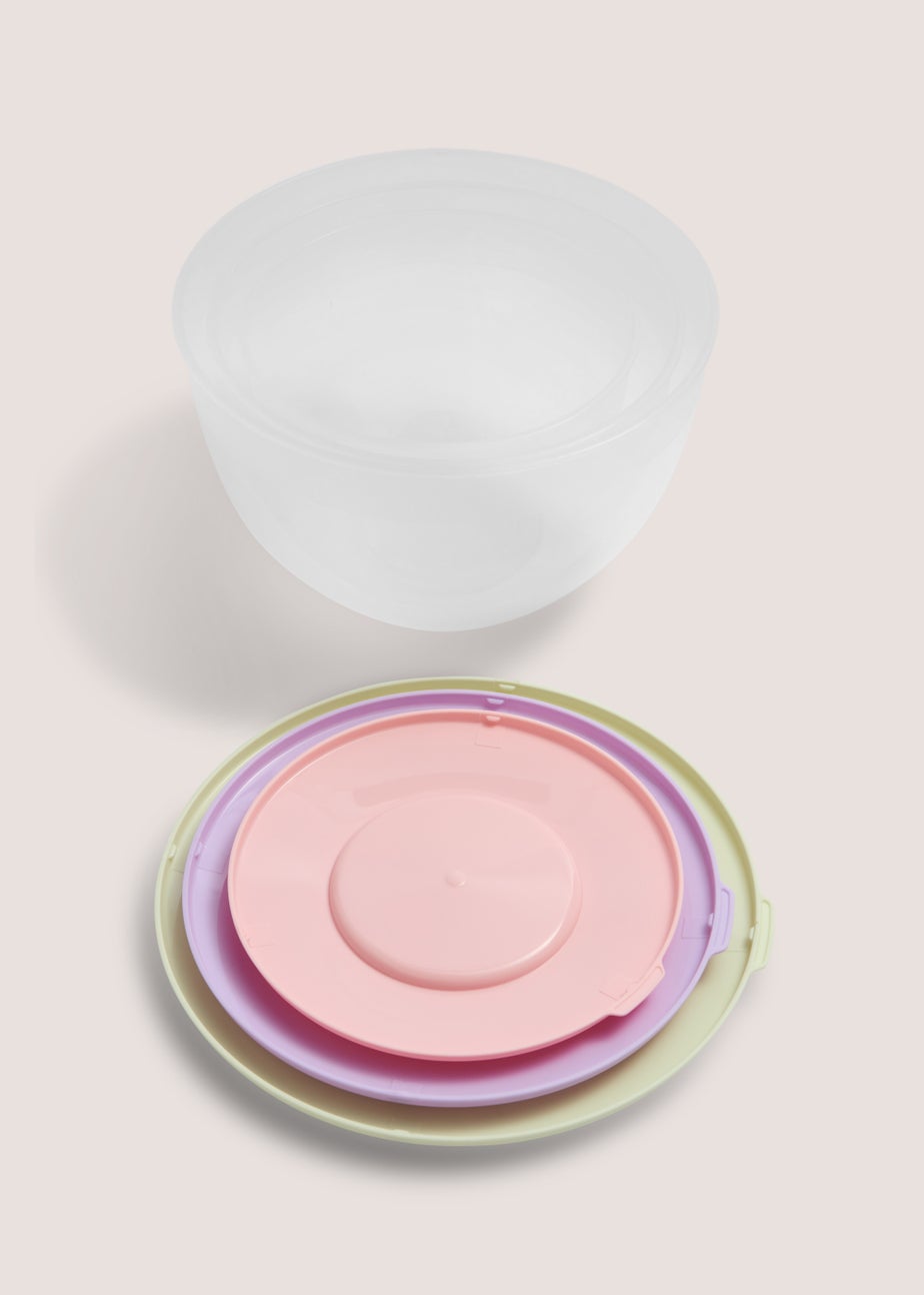 Set of 3 Mixing Bowls (1.1-3.2L)