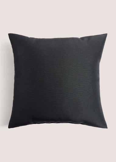 Black Casa Reversible Outdoor Cushion (40cm x 40cm)