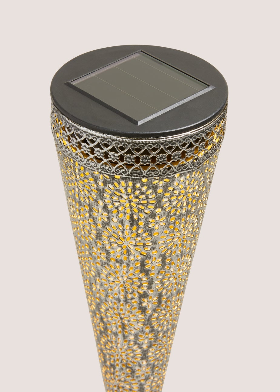 Outdoor Metal Cone Solar Stake