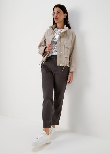 White/Black Polka Dot T-Shirt