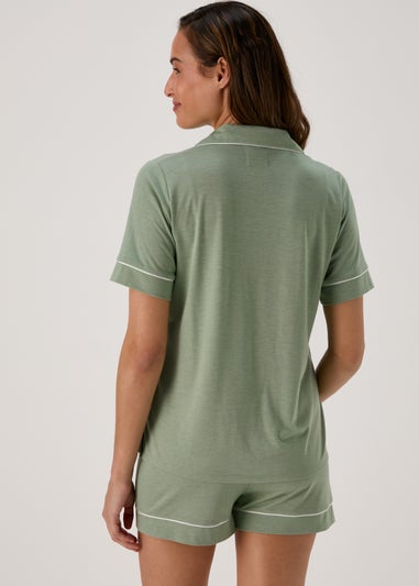 Green Pyjama Short Set
