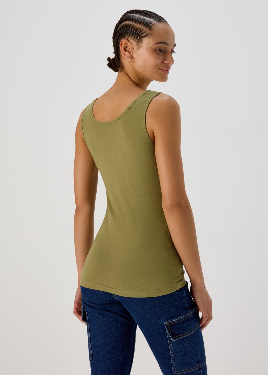 Khaki Short Vest