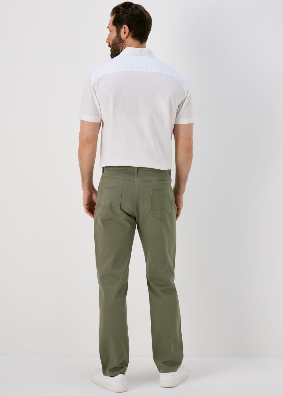 Lincoln Khaki 5 Pocket Trousers