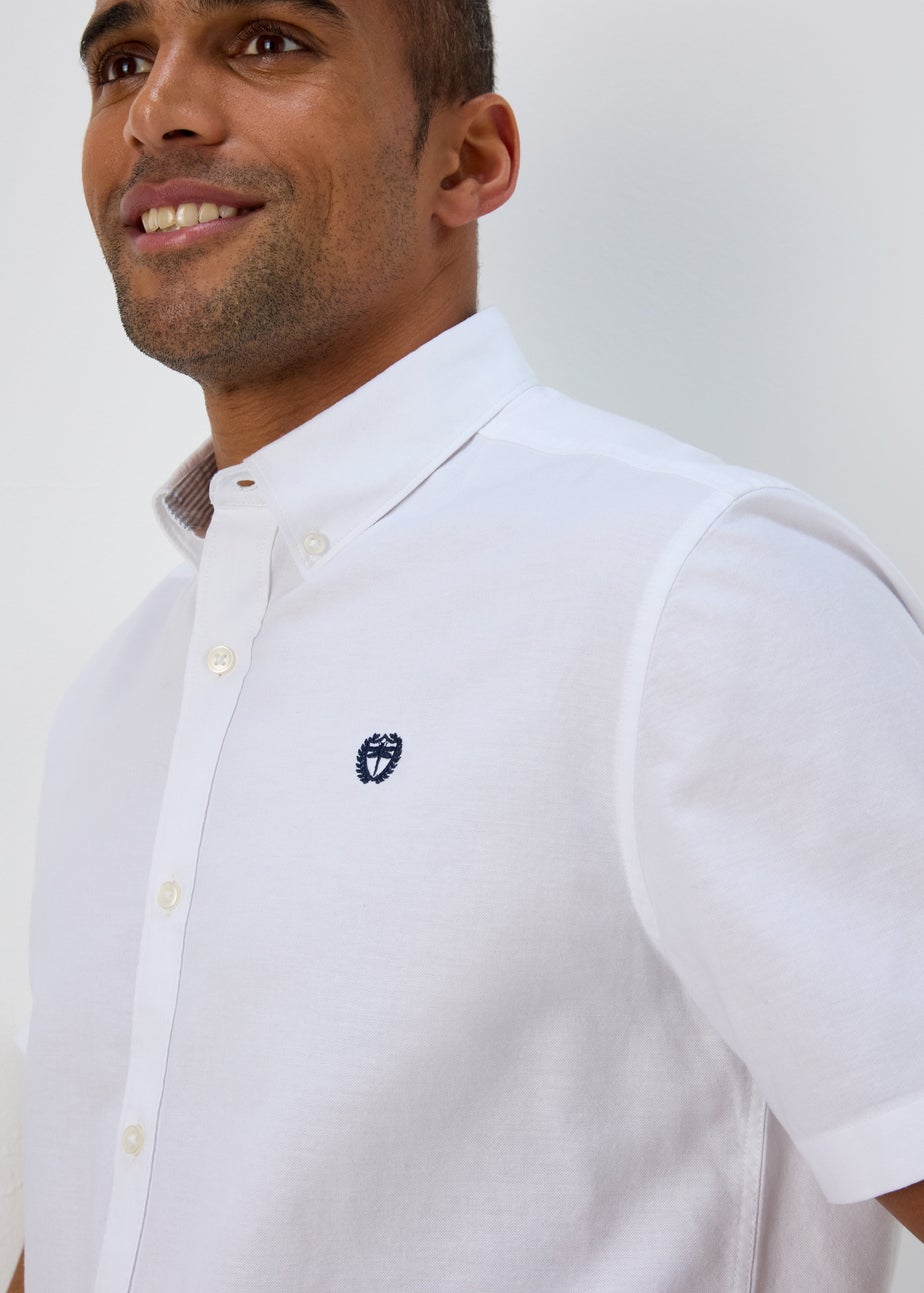 White Casual Oxford Shirt