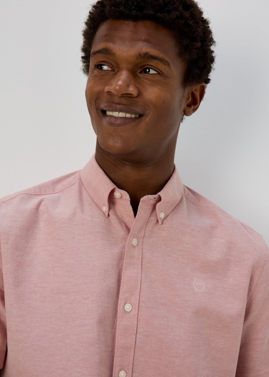 Pink Crossdye Oxford Shirt