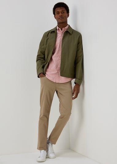 Pink Crossdye Oxford Shirt