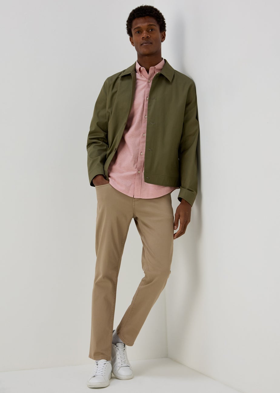 Pink Crossdye Oxford Shirt