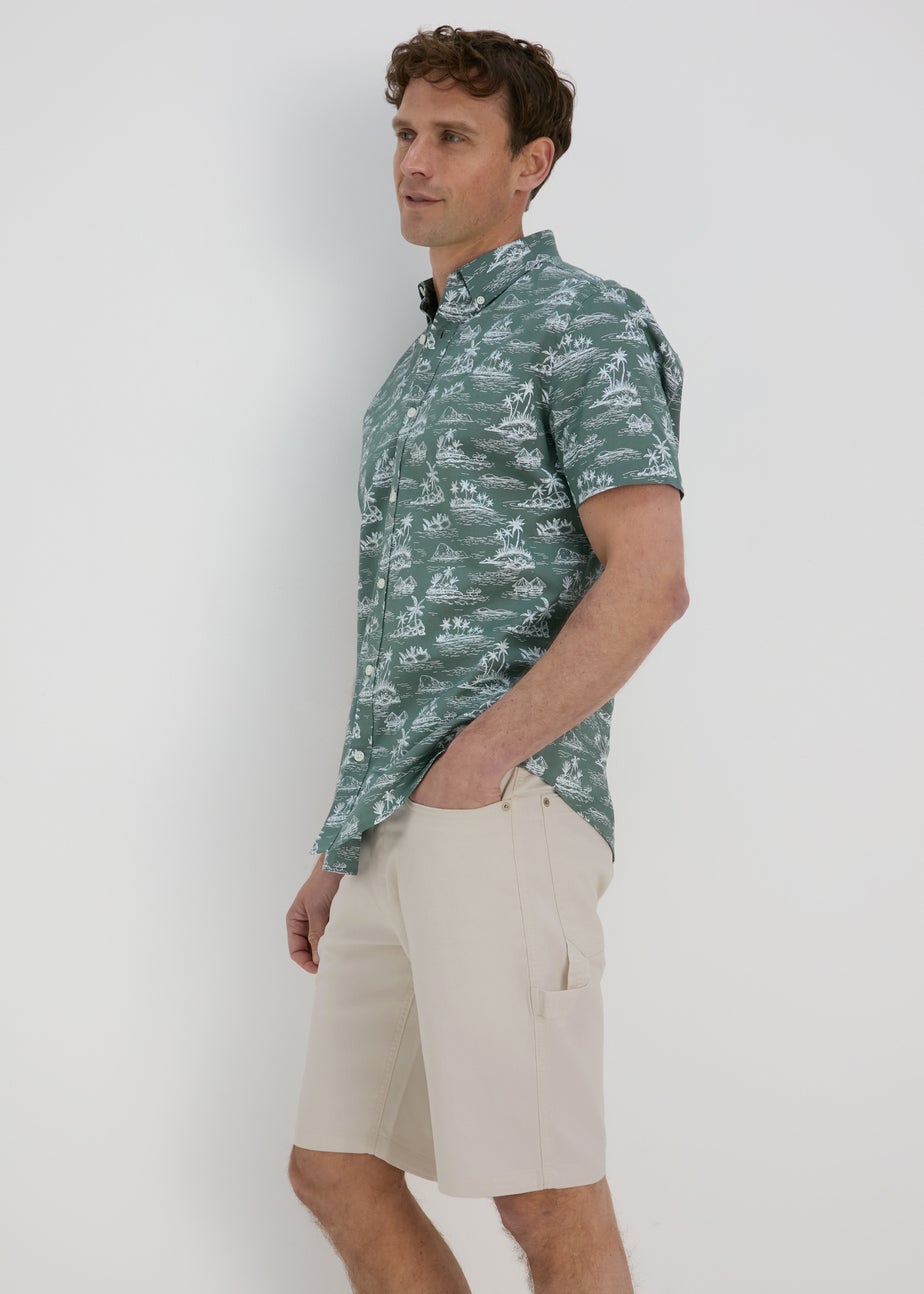 Cream Carpenter Shorts