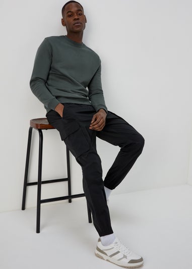 Green Essential Crewneck Sweatshirt