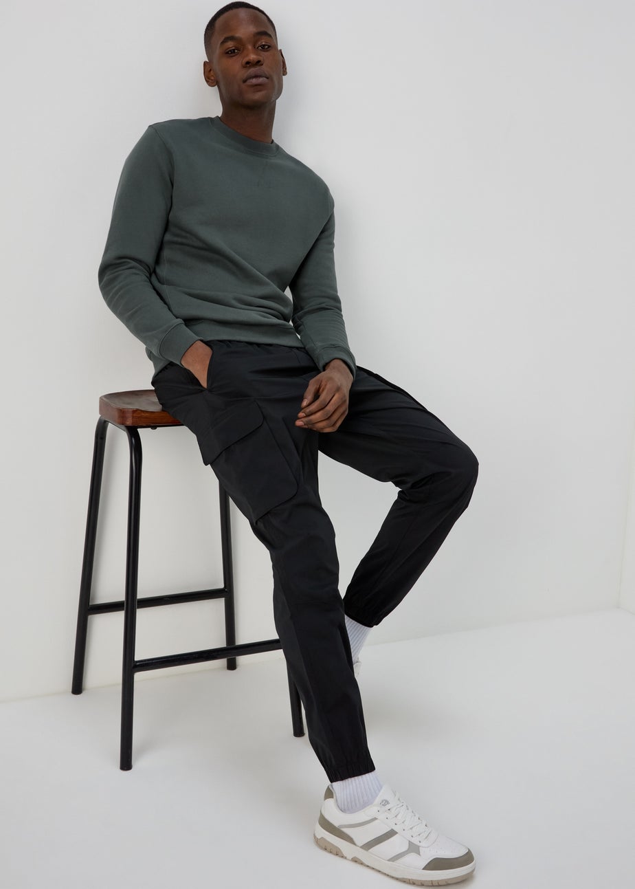 Green Essential Crewneck Sweatshirt