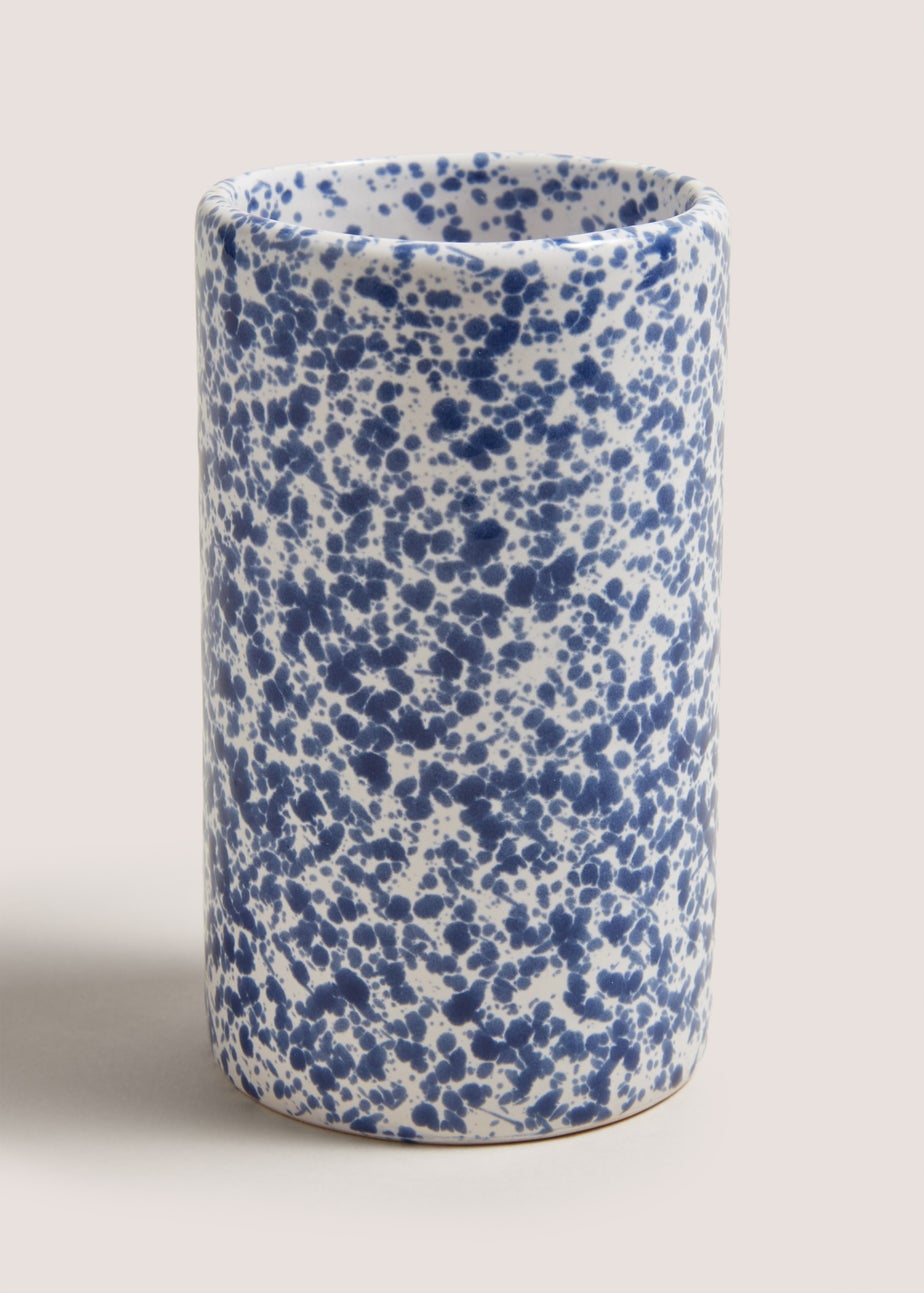 Blue Speckle Tumbler (6.8x6.8x11.7cm)