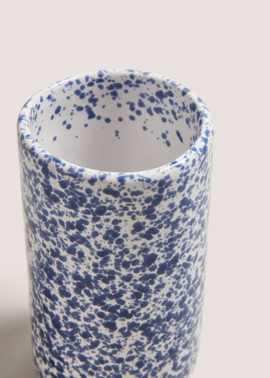 Blue Speckle Tumbler (6.8x6.8x11.7cm)