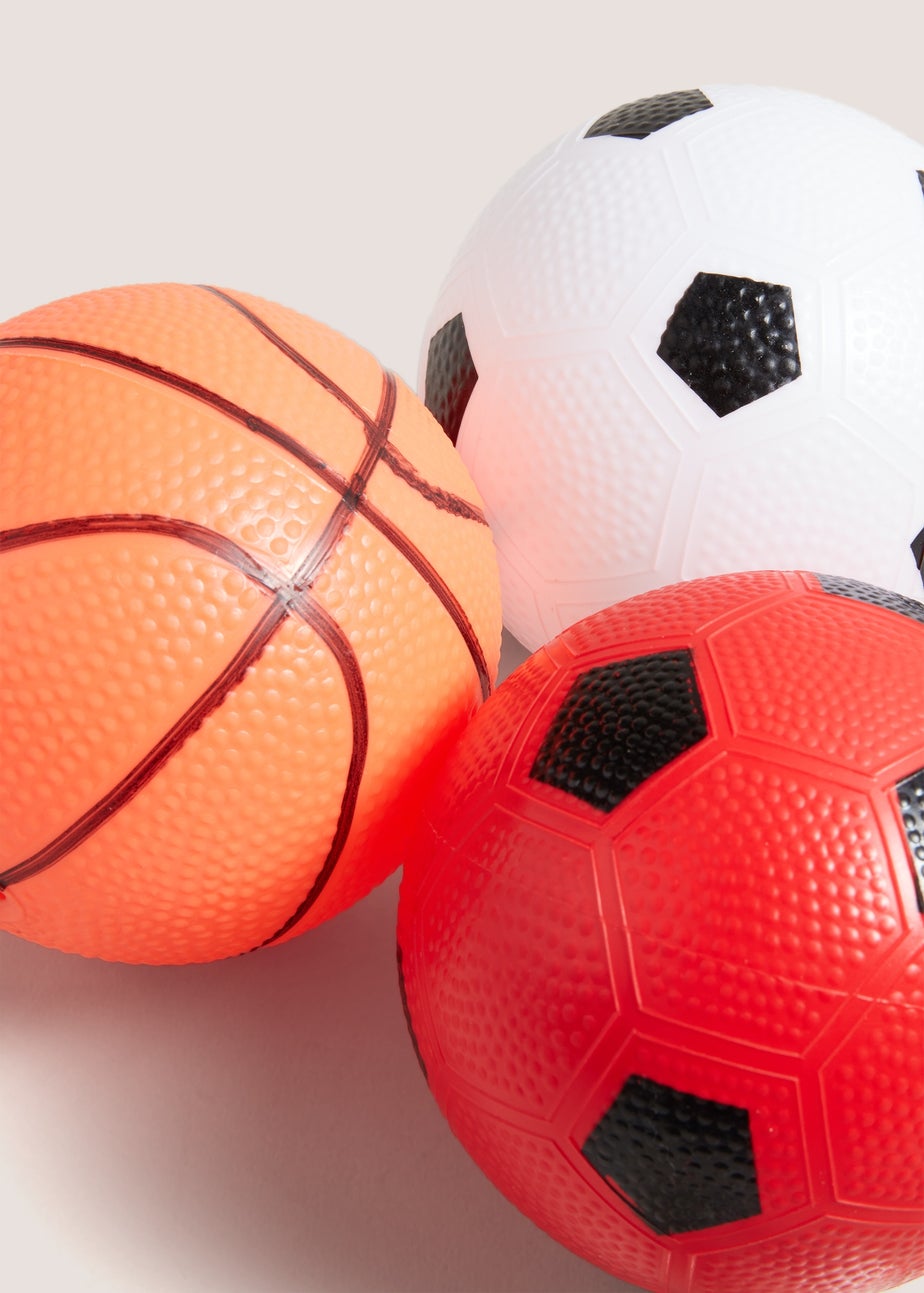 Kids 3 Pack Sports Balls