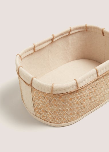 Natural Artisan Storage Basket