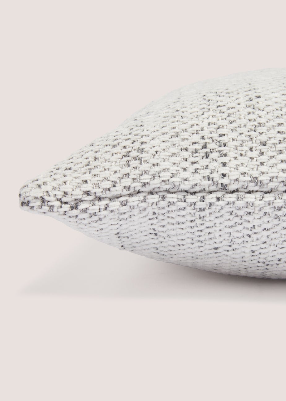Grey Marl Chenille Cushion