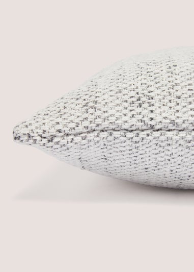 Grey Marl Chenille Cushion