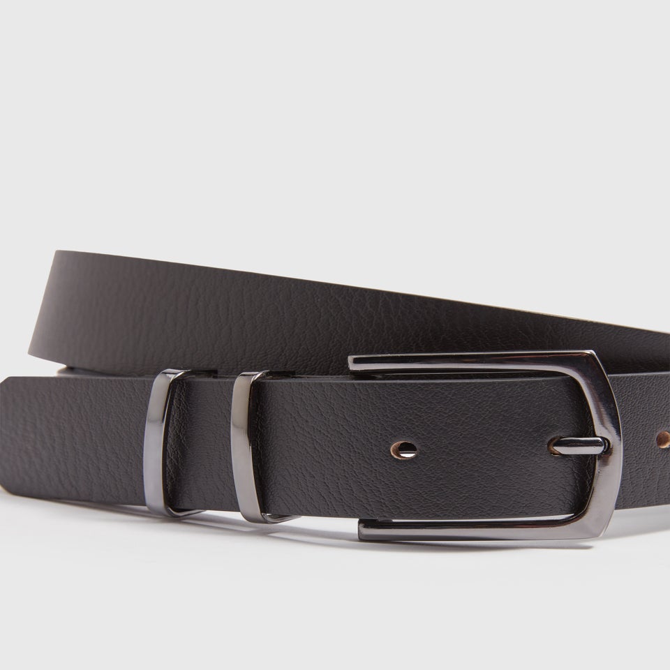 Black Leather Belt