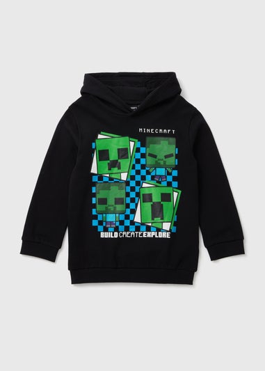 Boys Minecraft Black Hoodie (5-12yrs)