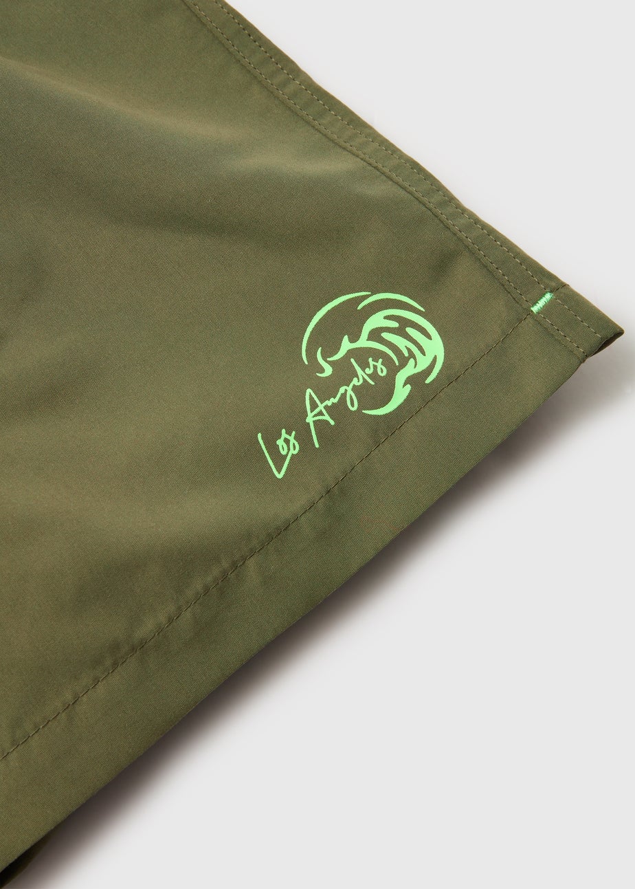 Boys Khaki Swimming Shorts (6-13yrs)