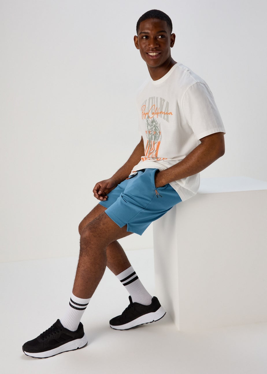 US Athletic Blue Jogging Shorts