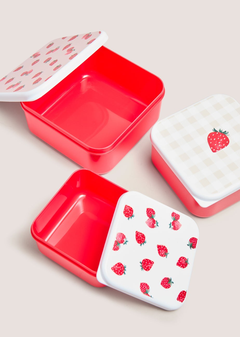 Strawberry Snack Pots