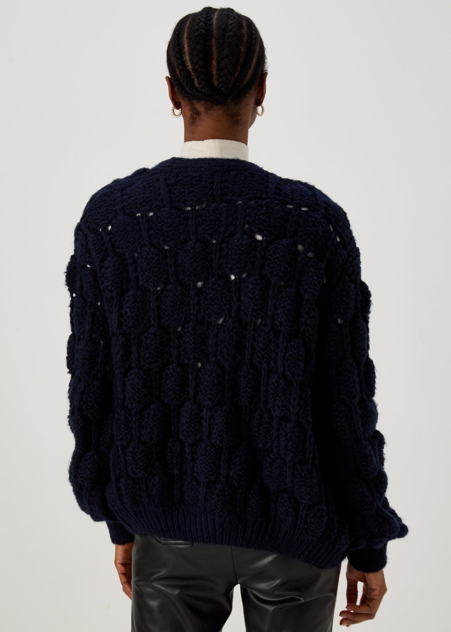 Navy Lofty Cardigan
