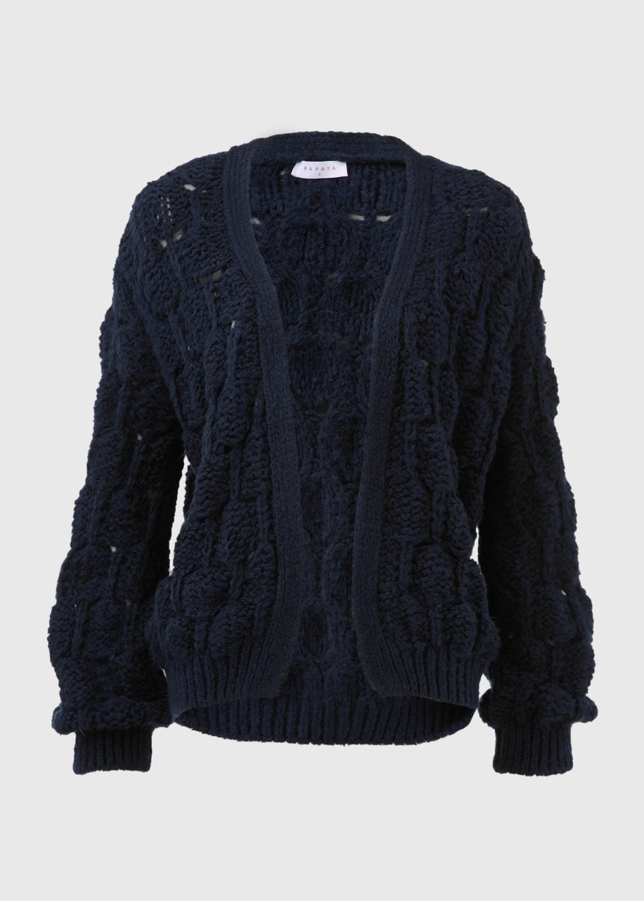Navy Lofty Cardigan
